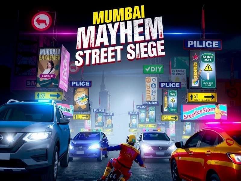 Mumbai Mayhem Street Siege Game Cover